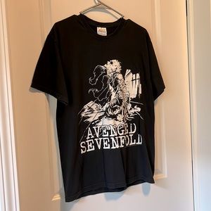 Y2K RARE Avenged Sevenfold band tee 2005